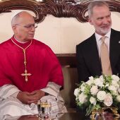 La distendida charla con el Papa sobre el salto en paracaídas de Leonor que ha provocado la risa del rey: "Yo tampoco"