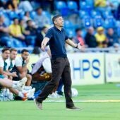 Funes, tras el triunfo del Málaga: "Puede que quede algo más de la mitad"