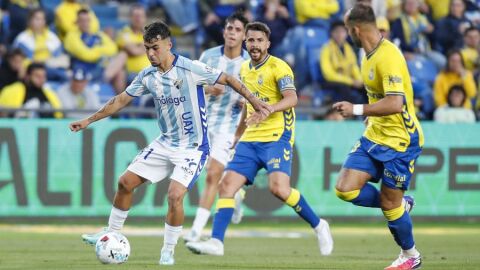 Imagen del Las Palmas- M&aacute;laga del playoff