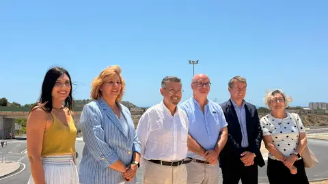 Manuel Pineda visitas los nuevos accesos al Hospital Marina Baixa actuación con una inversión de 3,5 millones de euros Manuel Pineda visitas los nuevos accesos al Hospital Marina Baixa actuación con una inversión de 3,5 millones de euros