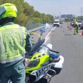 Muere un motorista de 51 años en un accidente en la N-432 a la altura de Pinos Puente