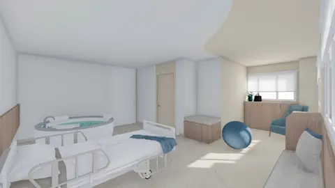 El Hospital General de Castellón incorpora una sala con bañera obstétrica en la reforma del paritorio El Hospital General de Castellón incorpora una sala con bañera obstétrica en la reforma del paritorio