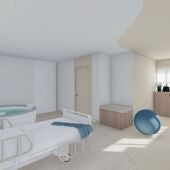 El Hospital General de Castellón incorpora una sala con bañera obstétrica en la reforma del paritorio