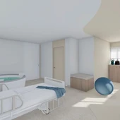 El Hospital General de Castellón incorpora una sala con bañera obstétrica en la reforma del paritorio El Hospital General de Castellón incorpora una sala con bañera obstétrica en la reforma del paritorio