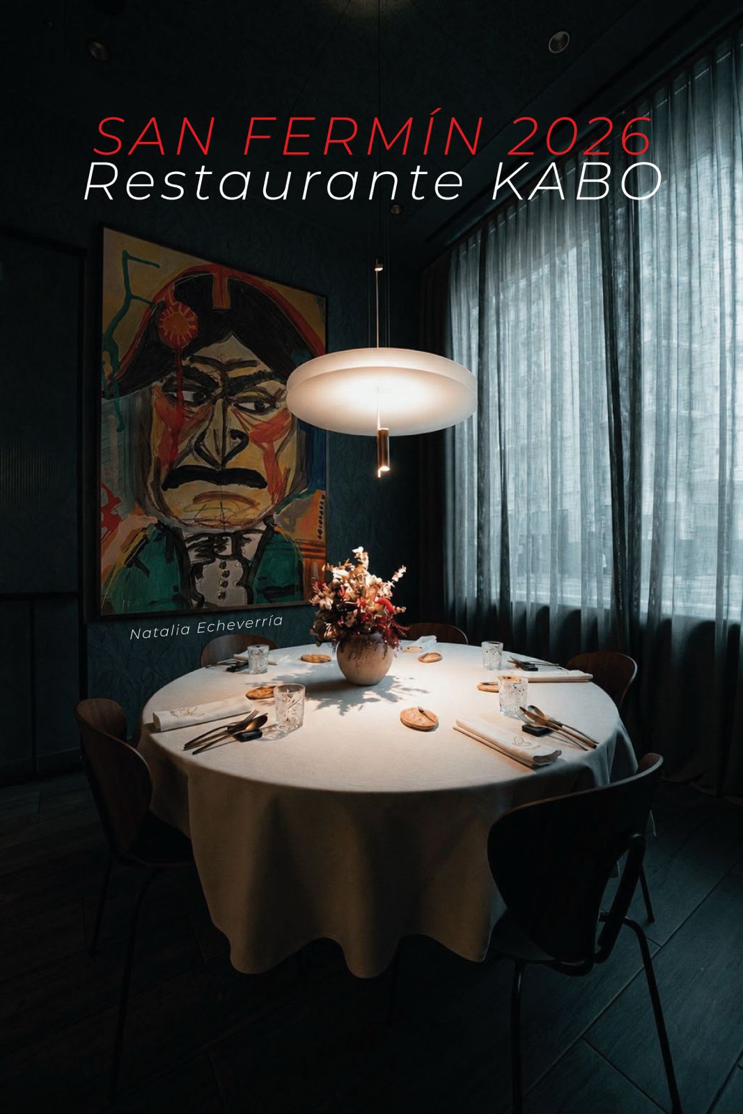 El Restaurante Kabo une gastronomía, arte y cultura en un homenaje sanferminero a la Comparsa de Gigantes y Cabezudos de Pamplona El Restaurante Kabo une gastronomía, arte y cultura en un homenaje sanferminero a la Comparsa de Gigantes y Cabezudos de Pamplona