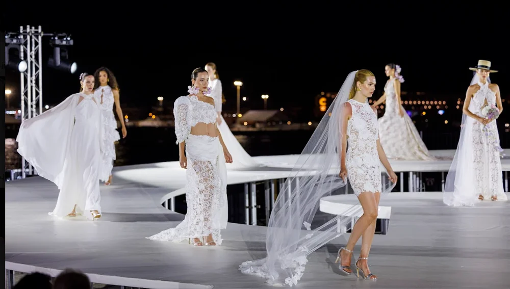 Parte de la colección que presentó Ibimoda en la Pasarela Adlib 2026 Parte de la colección que presentó Ibimoda en la Pasarela Adlib 2026