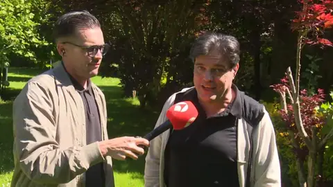 El exalcalde de Vega de Pas, Víctor Manuel Gómez El exalcalde de Vega de Pas, Víctor Manuel Gómez