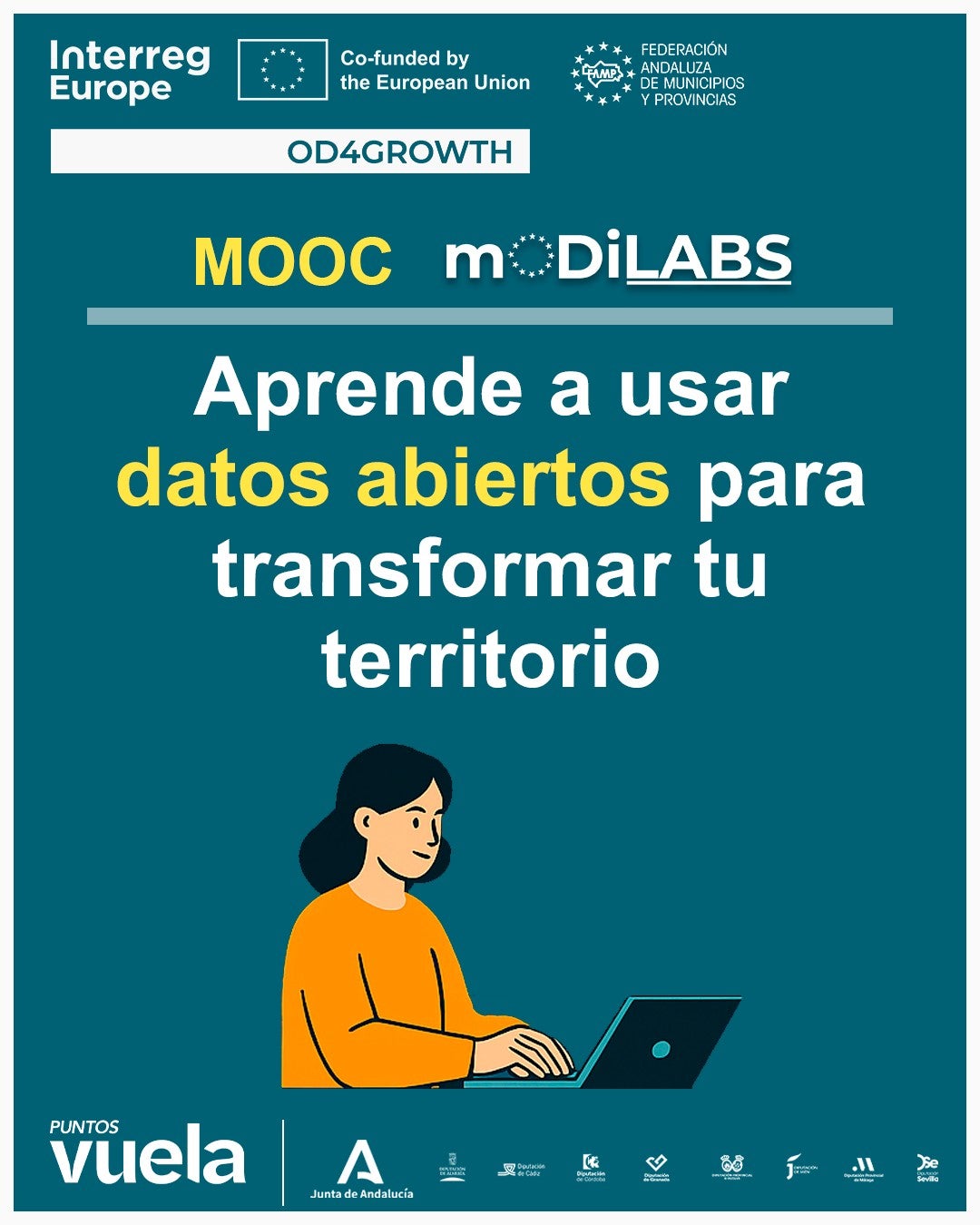 Ya está disponible el MOOC sobre datos abiertos de mODiLABS, de la FAMP y el Consorcio Puntos Vuela de Andalucía Ya está disponible el MOOC sobre datos abiertos de mODiLABS, de la FAMP y el Consorcio Puntos Vuela de Andalucía