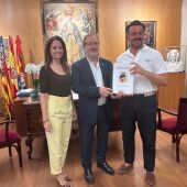 Inma Mora, Julián Fernández y Pablo Ruz en Alcaldía.