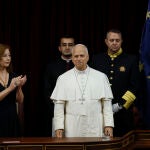El discurso completo del papa León XIV ante el Congreso de los diputados El discurso completo del papa León XIV ante el Congreso de los diputados