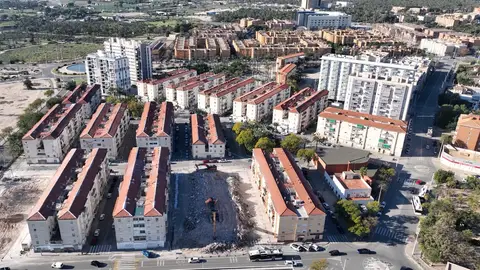 Vista del barrio de San Antón de Elche. Vista del barrio de San Antón de Elche.