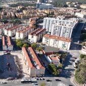 Vista del barrio de San Antón de Elche.
