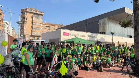 Unos 150 docentes recorren en bicicleta Castelló y Vila-real en la quinta semana de huelga Unos 150 docentes recorren en bicicleta Castelló y Vila-real en la quinta semana de huelga