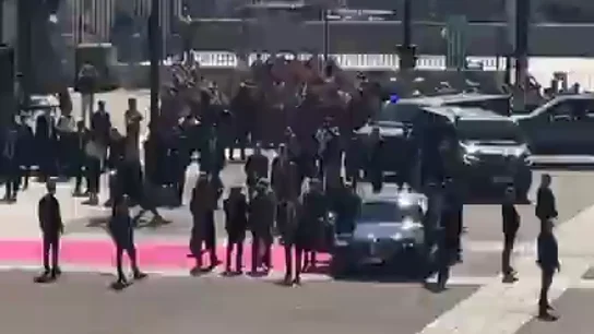 La reina Sofía recibe al papa León XIV La reina Sofía recibe al papa León XIV