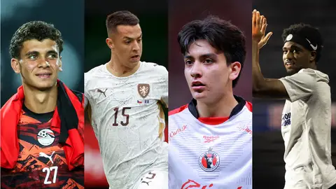De izquierda a derecha: Hamza Abdelkarim, Hugo Sochurek, Gilberto Mora e Ibrahim Mbaye De izquierda a derecha: Hamza Abdelkarim, Hugo Sochurek, Gilberto Mora e Ibrahim Mbaye