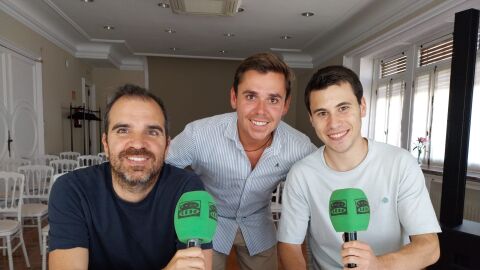 Iñaki Martínez, Pablo Sanzol y Javier Azanza Iñaki Martínez, Pablo Sanzol y Javier Azanza