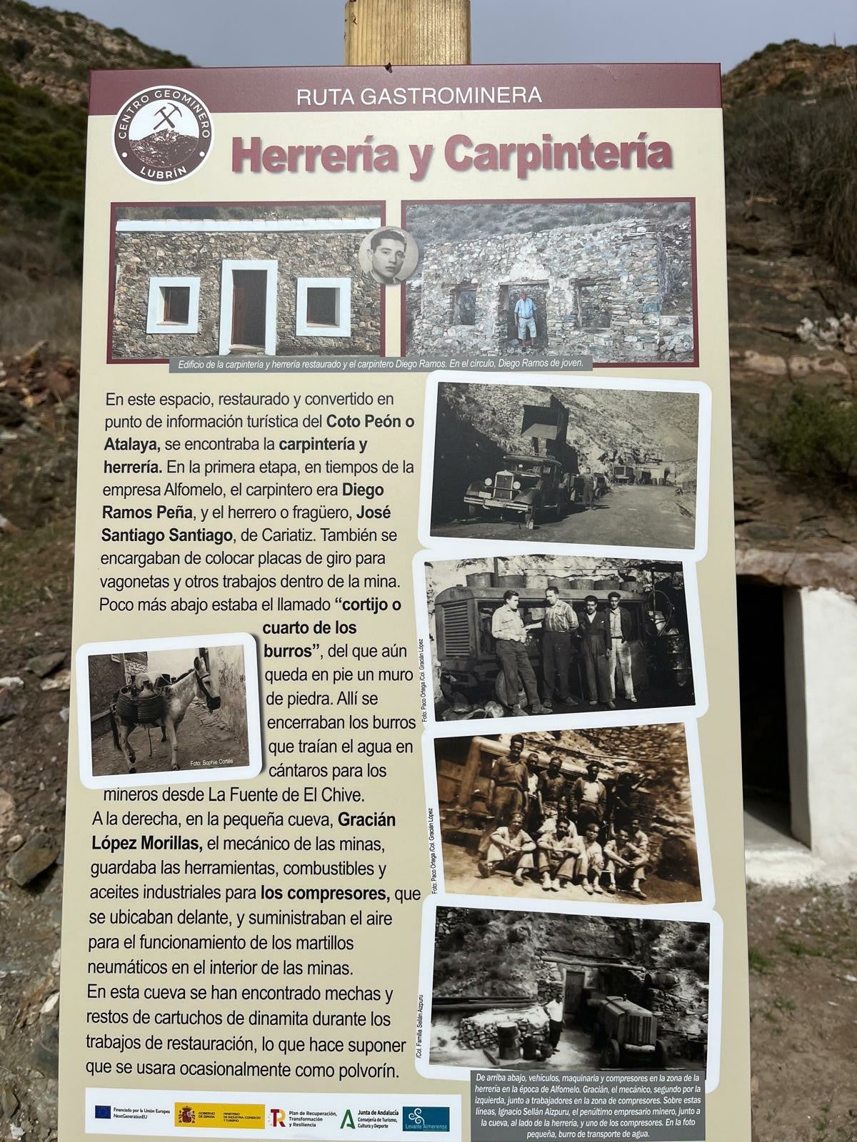 Lubrín hace de sus minas un tesoro Lubrín hace de sus minas un tesoro