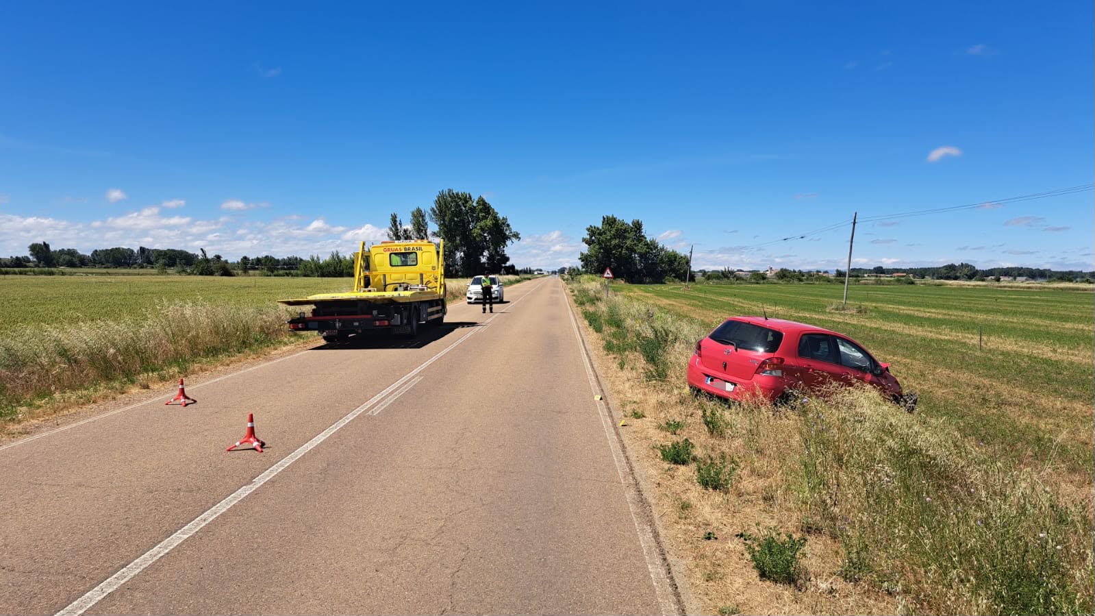 Fallece un ciclista de 77 años que realizaba el Camino de Santiago tras colisionar con un turismo en Melgar de Yuso Fallece un ciclista de 77 años que realizaba el Camino de Santiago tras colisionar con un turismo en Melgar de Yuso