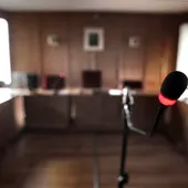 Sala de juicios. Sala de juicios.