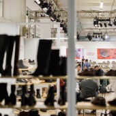 Imagen de archivo de un expositor en la feria Expo Riva Schuh.