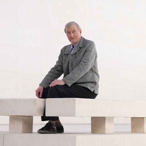 El escritor Julian Barnes durante la presentación de su libro ‘Despedidas’