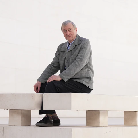 El escritor Julian Barnes durante la presentación de su libro ‘Despedidas’