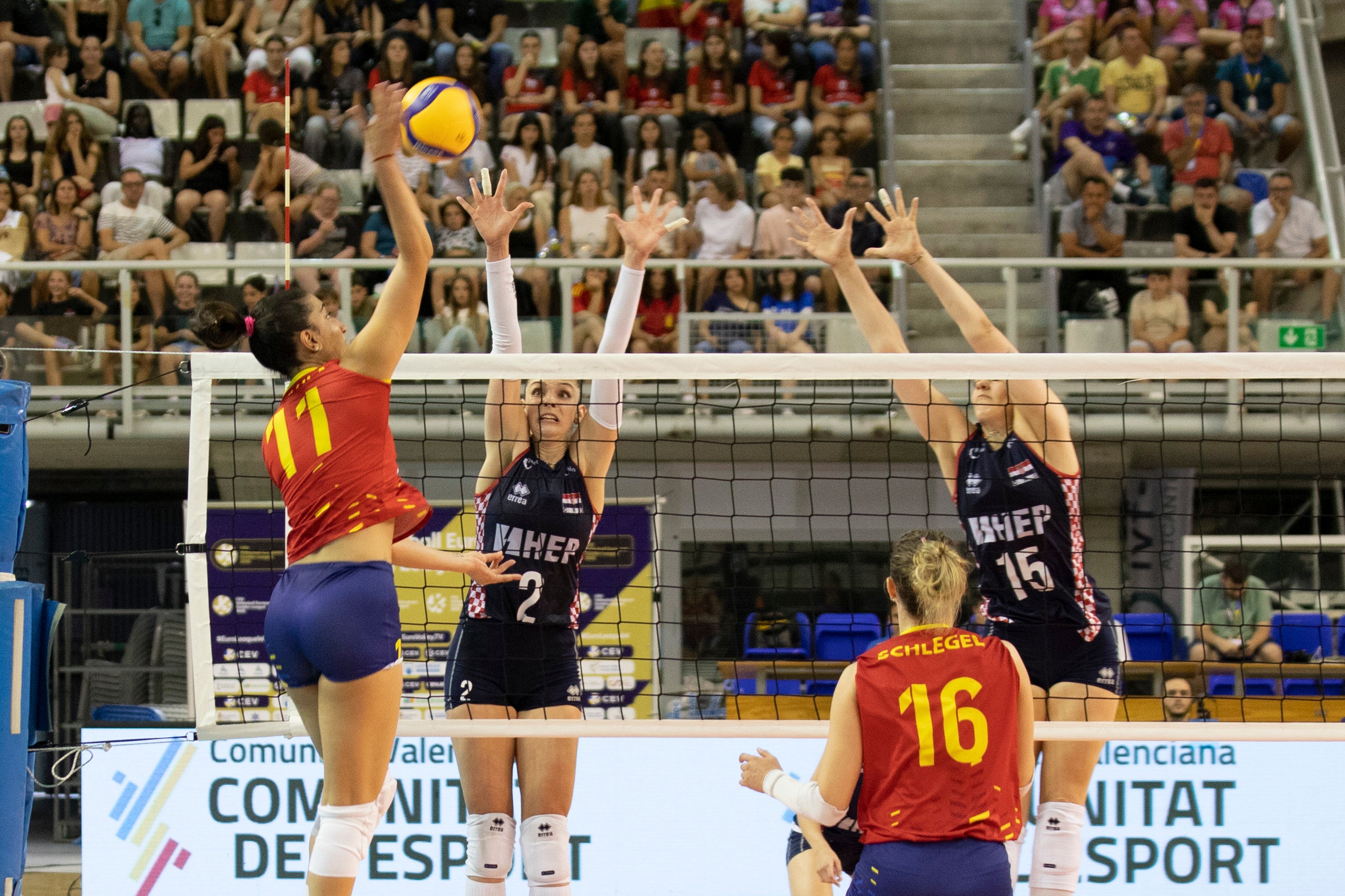 España llega a Alicante invicta en la Liga Europea de voleibol España llega a Alicante invicta en la Liga Europea de voleibol
