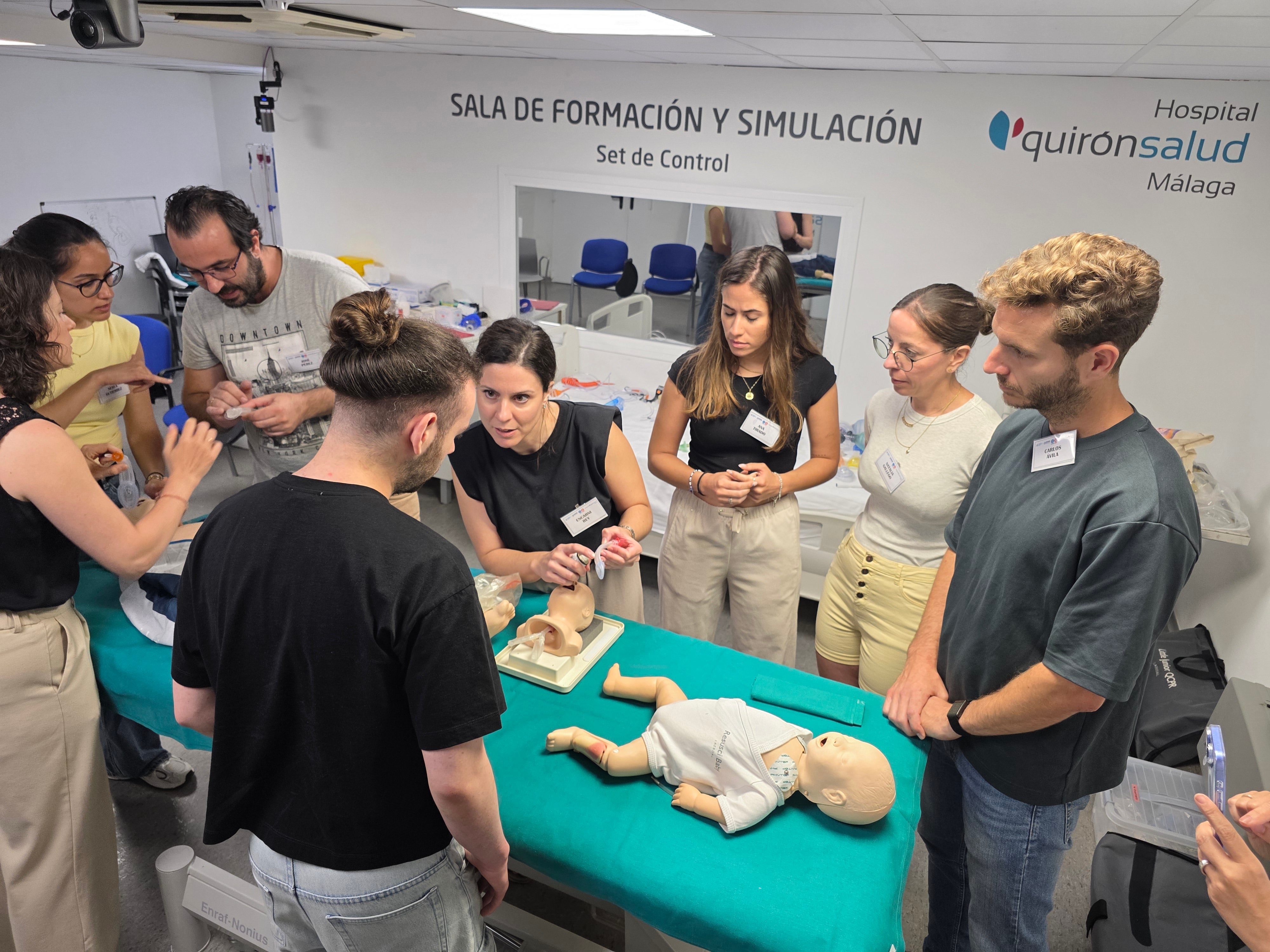 Quirónsalud Málaga acoge un curso europeo de soporte vital avanzado pediátrico enfocado a situaciones críticas en niños y neonatos Quirónsalud Málaga acoge un curso europeo de soporte vital avanzado pediátrico enfocado a situaciones críticas en niños y neonatos
