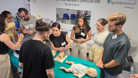 Quirónsalud Málaga acoge un curso europeo de soporte vital avanzado pediátrico enfocado a situaciones críticas en niños y neonatos Quirónsalud Málaga acoge un curso europeo de soporte vital avanzado pediátrico enfocado a situaciones críticas en niños y neonatos