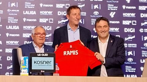 Luis Miguel Ramis, nuevo entrenador de Osasuna
