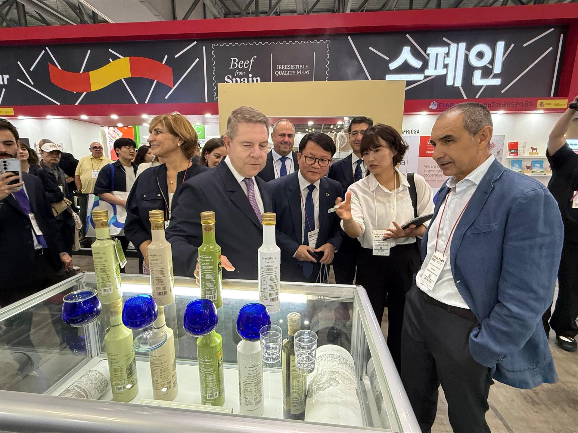Page trabajará por duplicar las exportaciones a Corea del Sur Page trabajará por duplicar las exportaciones a Corea del Sur