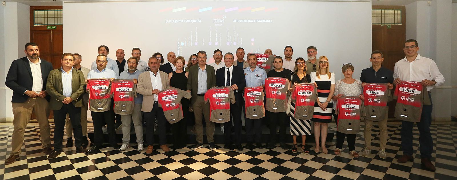 Villajoyosa, etapa de salida, participa en la presentación de la Vuelta Ciclista a España en la Diputación de Alicante Villajoyosa, etapa de salida, participa en la presentación de la Vuelta Ciclista a España en la Diputación de Alicante
