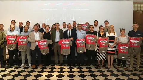 Villajoyosa participa en la presentación de la Vuelta Ciclista a España en la Diputación de Alicante Villajoyosa participa en la presentación de la Vuelta Ciclista a España en la Diputación de Alicante