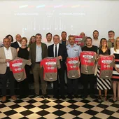 Villajoyosa participa en la presentación de la Vuelta Ciclista a España en la Diputación de Alicante Villajoyosa participa en la presentación de la Vuelta Ciclista a España en la Diputación de Alicante