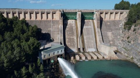 Embalse del Sichar en la provincia de Castell&oacute;n. 