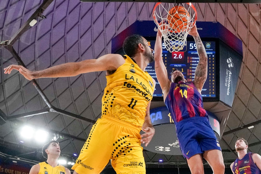 El Barça inaugura las semifinales arrasando al Tenerife El Barça inaugura las semifinales arrasando al Tenerife