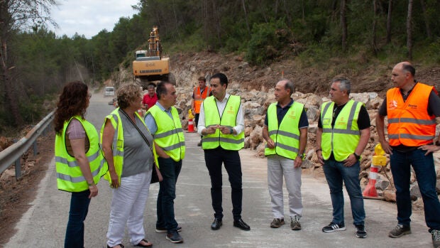 La Diputación de Castellón mejora la CV-213 con una inversión de 605.000 euros para reforzar la seguridad vial en el Alto Palancia