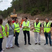 La Diputación de Castellón mejora la CV-213 con una inversión de 605.000 euros para reforzar la seguridad vial en el Alto Palancia