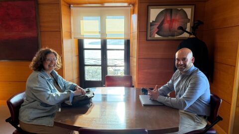 Reuni&oacute;n entre Laura L&oacute;pez y Jes&uacute;s Mart&iacute;nez Salvador por Ecojove