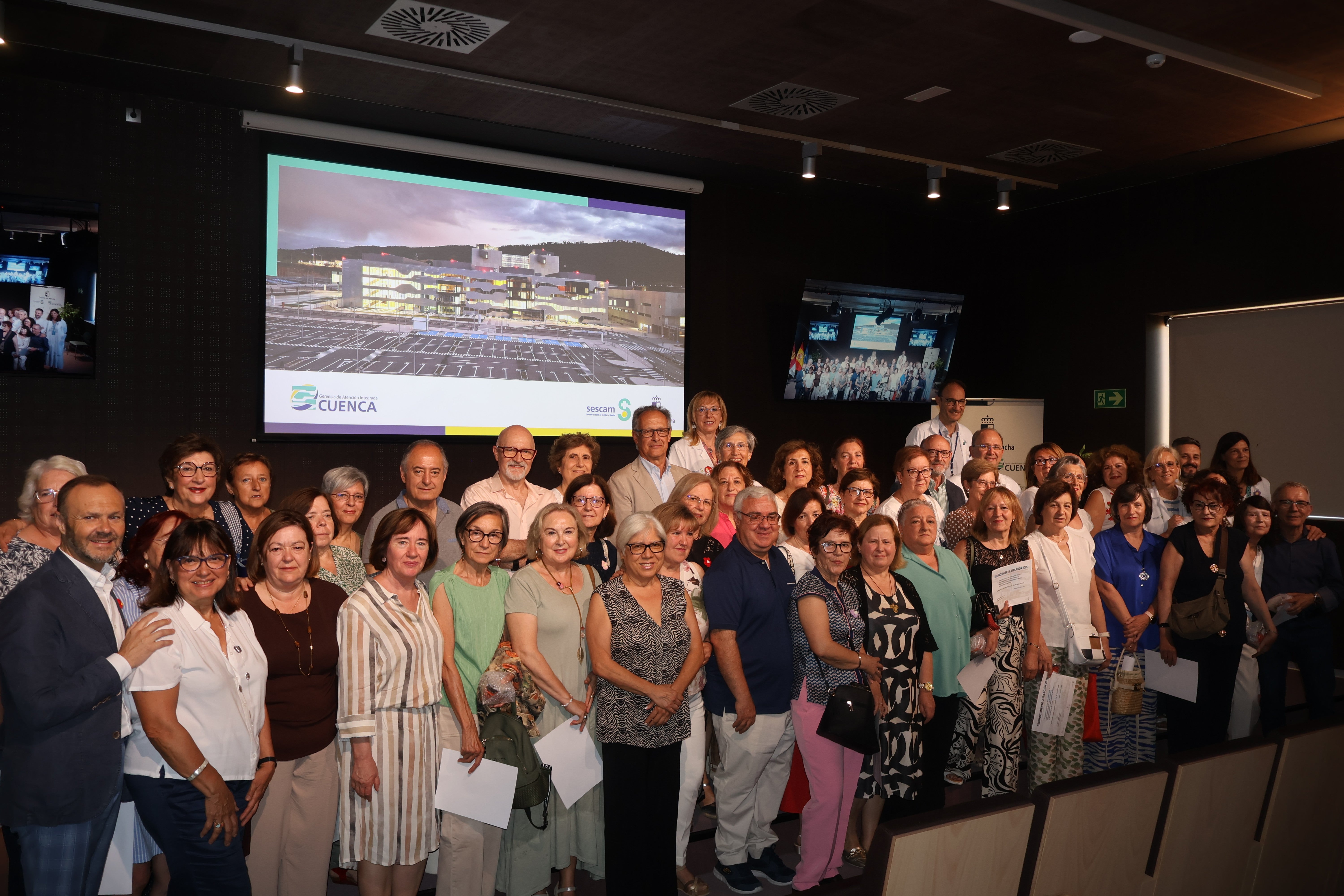 La Gerencia del Área Integrada de Cuenca despide con un entrañable acto a los trabajadores que han alcanzado este año su jubilación La Gerencia del Área Integrada de Cuenca despide con un entrañable acto a los trabajadores que han alcanzado este año su jubilación