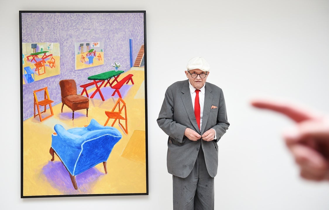 Muere el artista británico David Hockney a los 88 años Muere el artista británico David Hockney a los 88 años
