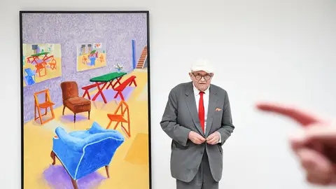 Muere el artista británico David Hockney a los 88 años Muere el artista británico David Hockney a los 88 años
