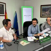 El vicepresdiente tercero de Fomento de la Diputación de Cáceres, Luis Fernando García Nicolás y Carles Lamelo El vicepresdiente tercero de Fomento de la Diputación de Cáceres, Luis Fernando García Nicolás y Carles Lamelo