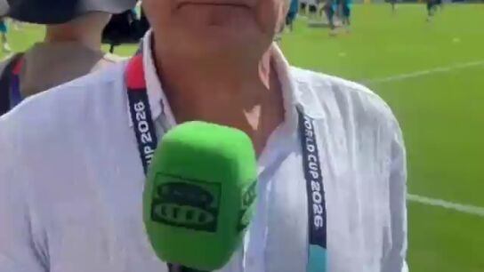 último entrenamiento de la Selección Española antes del debut