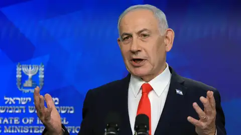 El primer ministro israelí Benjamin Netanyahu El primer ministro israelí Benjamin Netanyahu