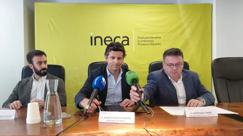 A la derecha de la imagen, Santiago Carbó A la derecha de la imagen, Santiago Carbó