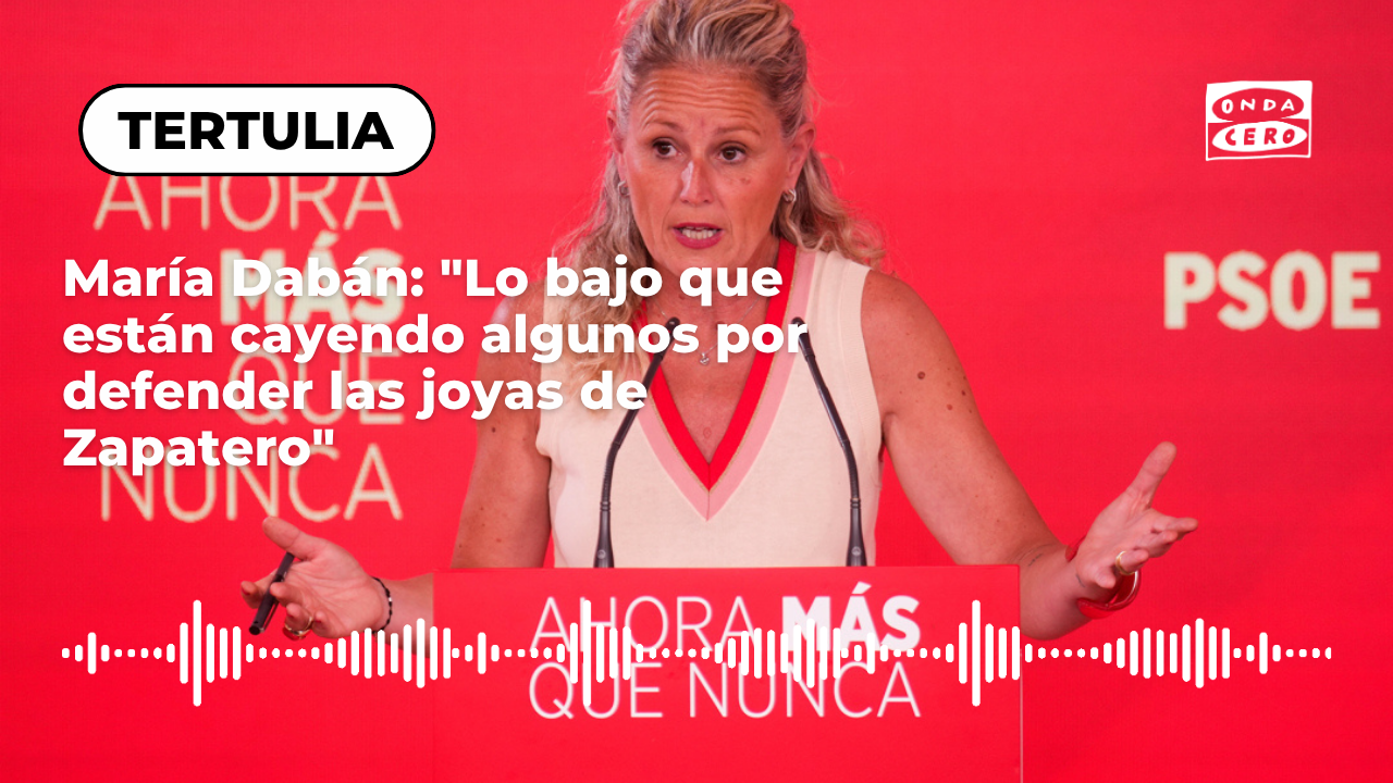 María Dabán: "Lo bajo que están cayendo algunos por defender las joyas de Zapatero" María Dabán: "Lo bajo que están cayendo algunos por defender las joyas de Zapatero"