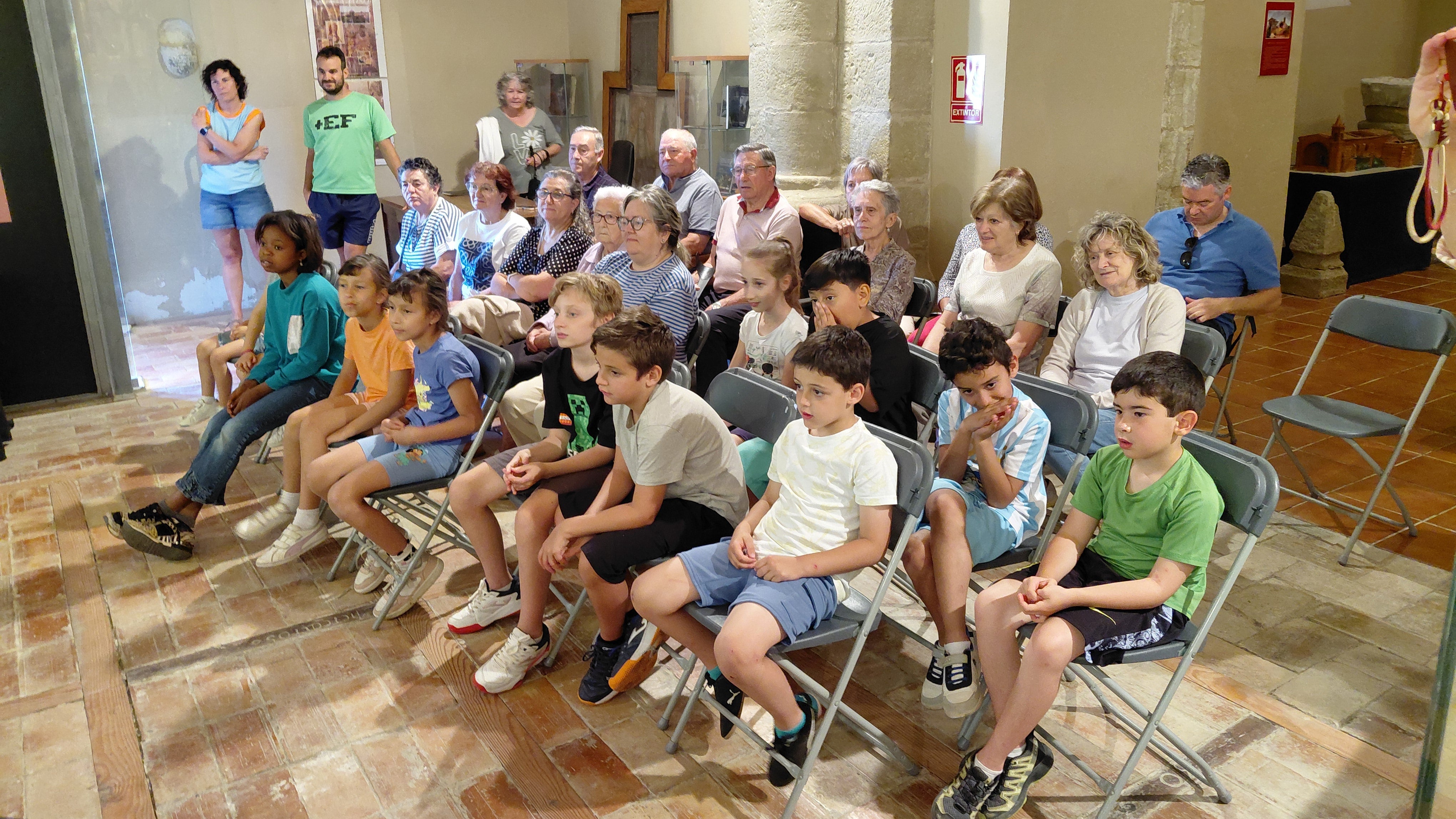 Los alumnos de la escuela de Luesia, sus mejores embajadores Los alumnos de la escuela de Luesia, sus mejores embajadores
