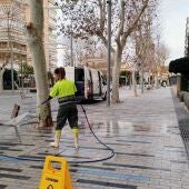 Benidorm refuerza el servicio de la limpieza y recogida de residuos con más trabajadores y servicios especiales durante el verano