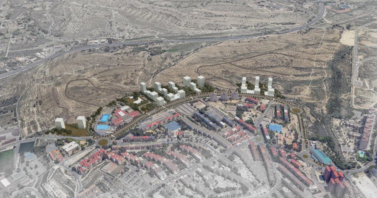 Alicante somete a información pública el plan 'Lomas de Garbinet' con 930 viviendas y un parque de más de 350.000 metros cuadrados Alicante somete a información pública el plan 'Lomas de Garbinet' con 930 viviendas y un parque de más de 350.000 metros cuadrados